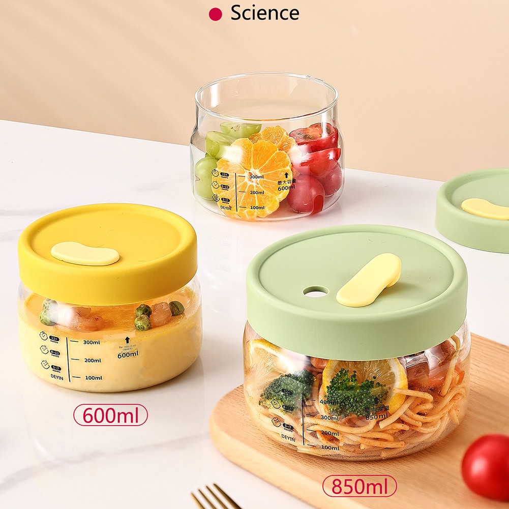 ガラス食品保存容器気密漏れ防止フードボウル弁当弁当箱電子レン - Food Storage Square Containers のレビューと価格