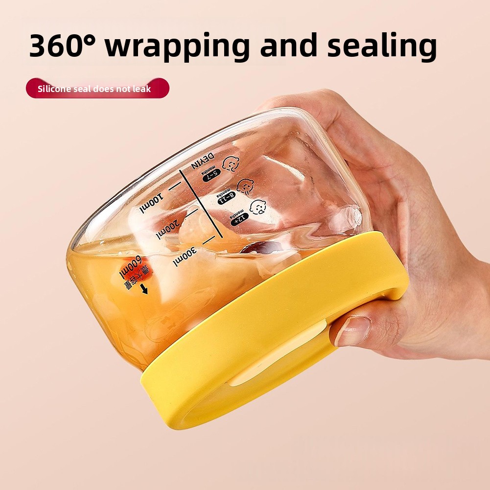 ガラス食品保存容器気密漏れ防止フードボウル弁当弁当箱電子レン - Food Storage Square Containers のレビューと価格