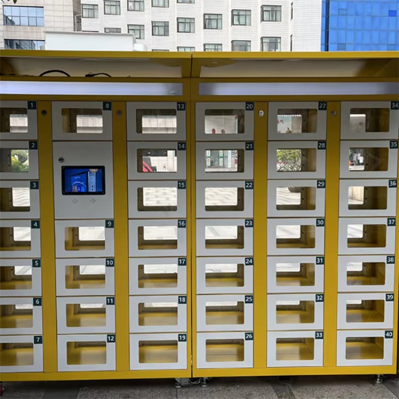 カスタム両面ロッカー電子ロック付き冷間圧延鋼スマート食品保管 - Food Storage Locker のレビューと価格