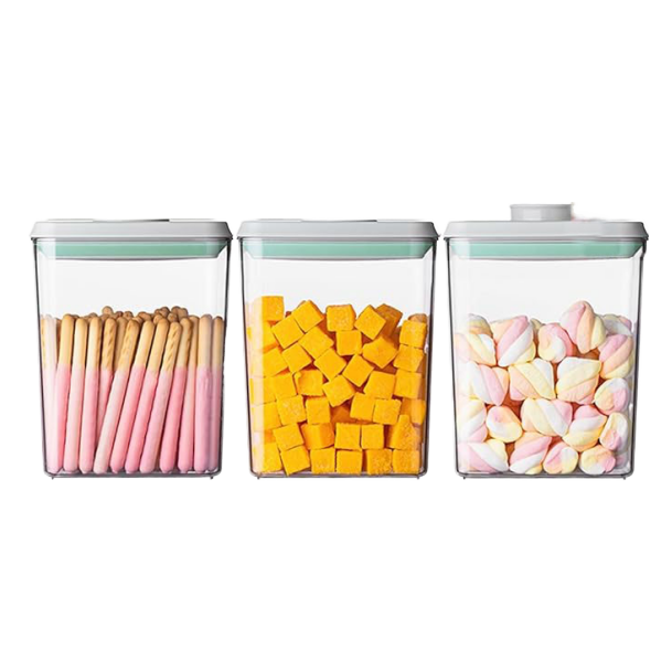 射出成形プラスチック製キッチン収納容器、積み重ね可能な気密食 - Food Storage No Pantry のレビューと価格
