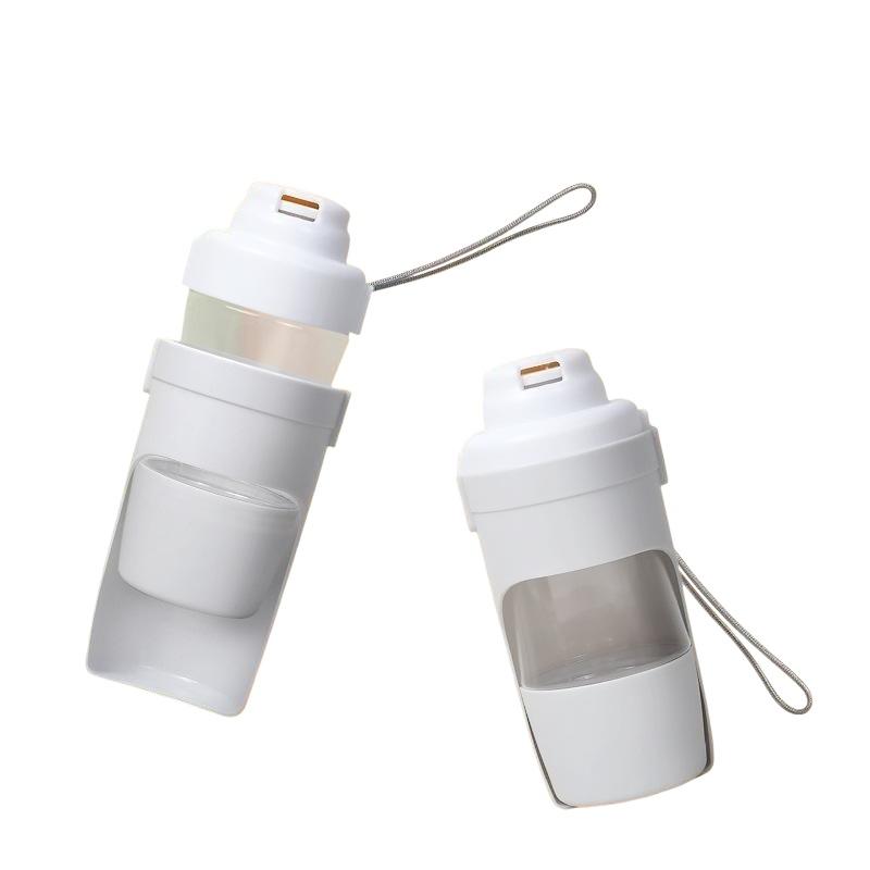 漏れ防止ポータブルペットウォーターボトル2-in-1フードス - Food Storage Non Toxic のレビューと価格