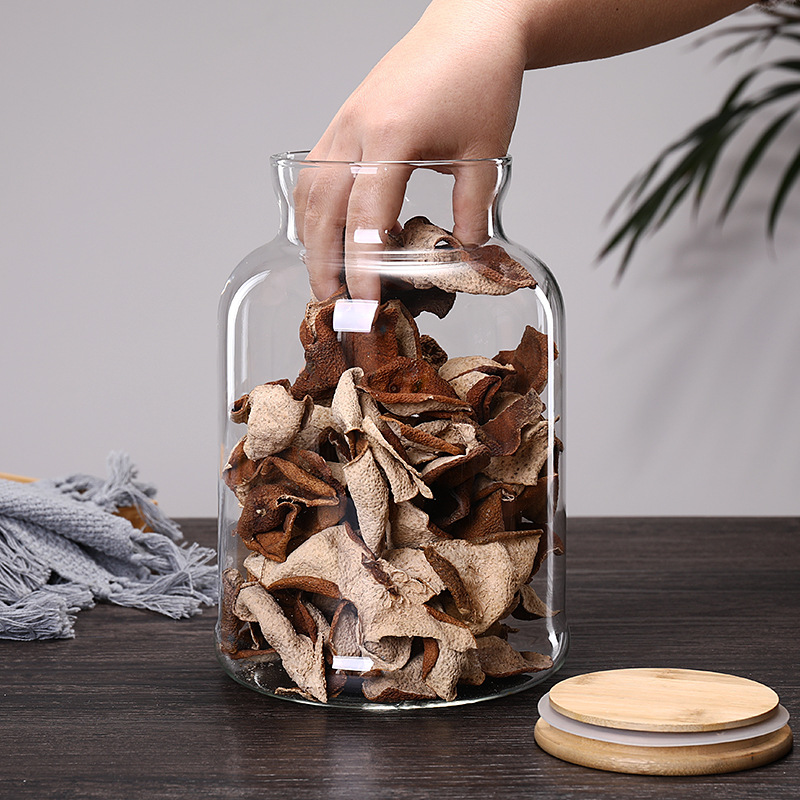 竹製収納ボトル,3800ml,キッチン用,食品容器,穀物,コ - Food Storage Glass Containers Large のレビューと価格