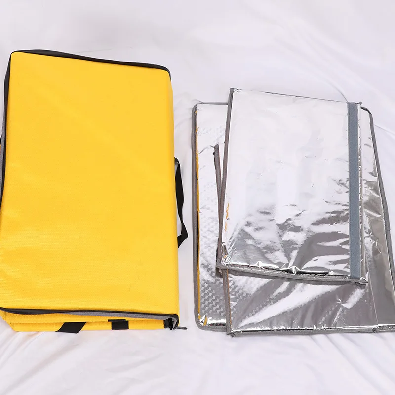 80L ポータブル大型ピザ配達用保温バッグ 再利用可能 厚手 - Food Storage Hot のレビューと価格