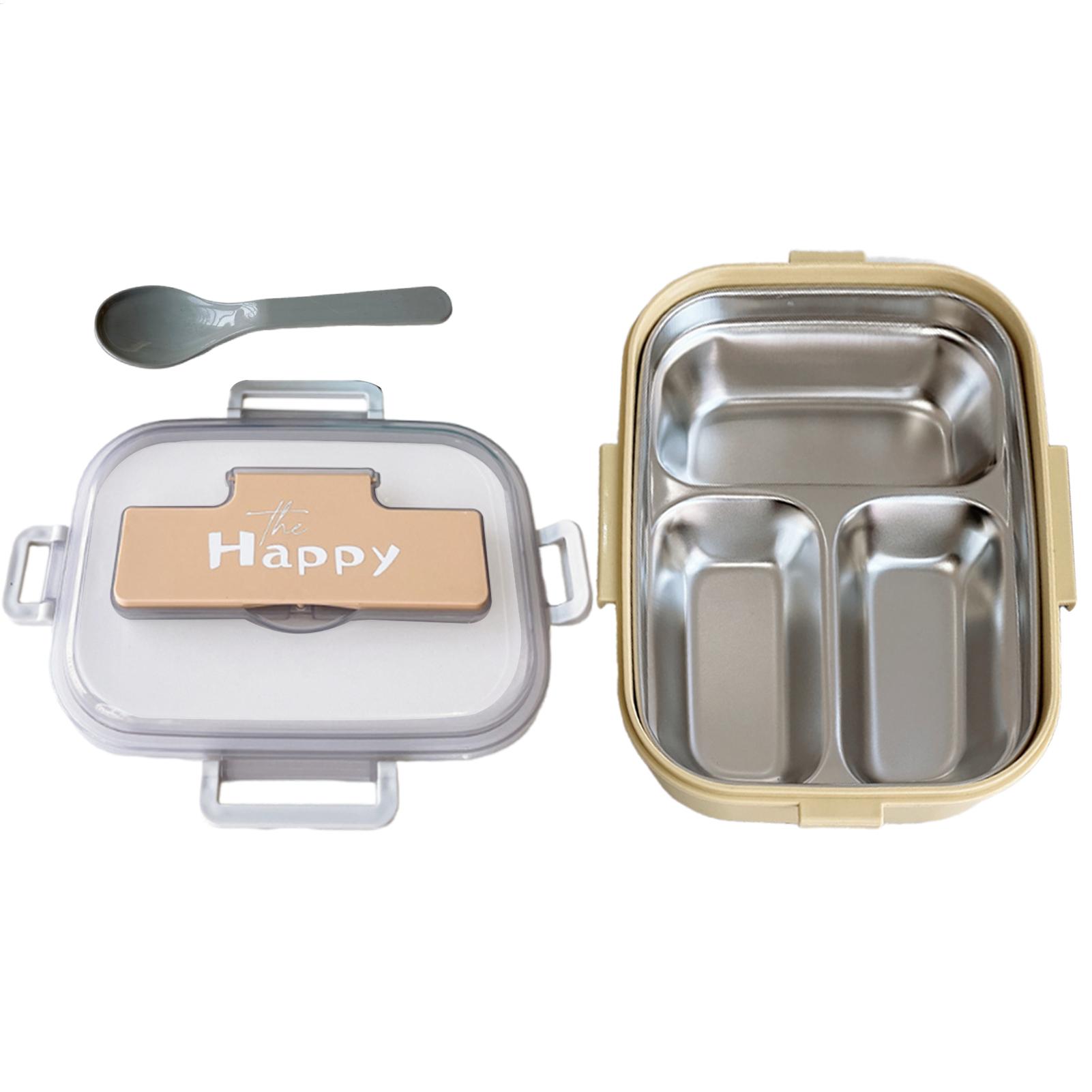 ポータブルランチボックス ステンレス製分割弁当箱 大人、子供 - Food Storage Dividers のレビューと価格
