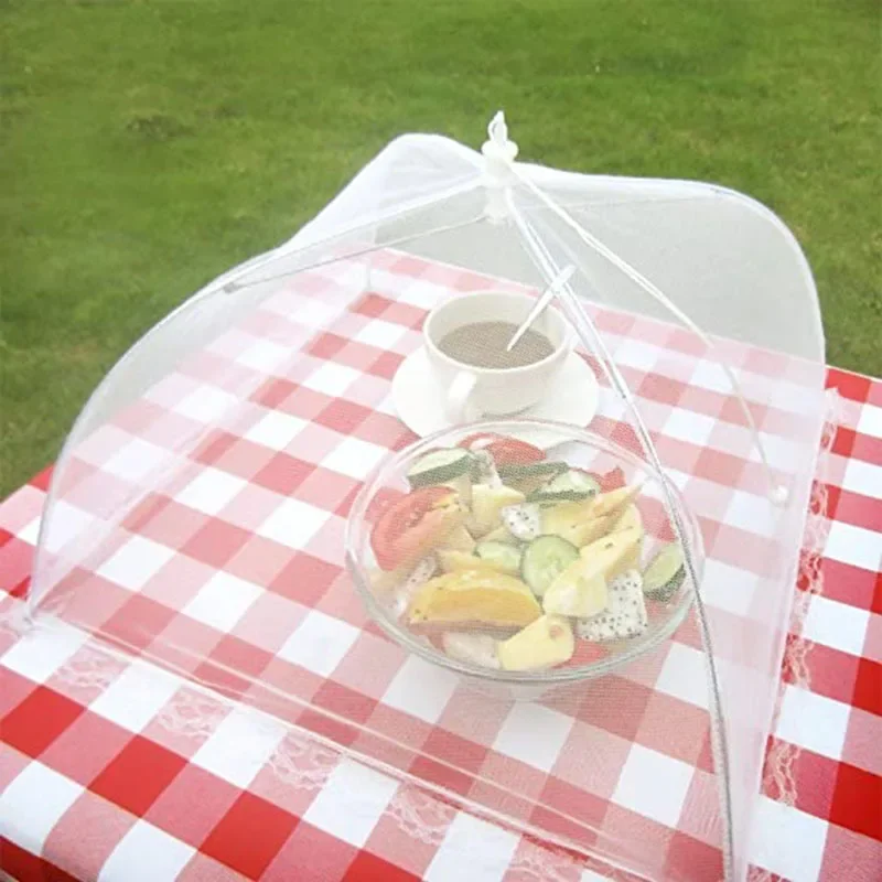 折りたたみ式フードメッシュカバー、ハエ・蚊よけポップアップフ - Food Storage Net のレビューと価格